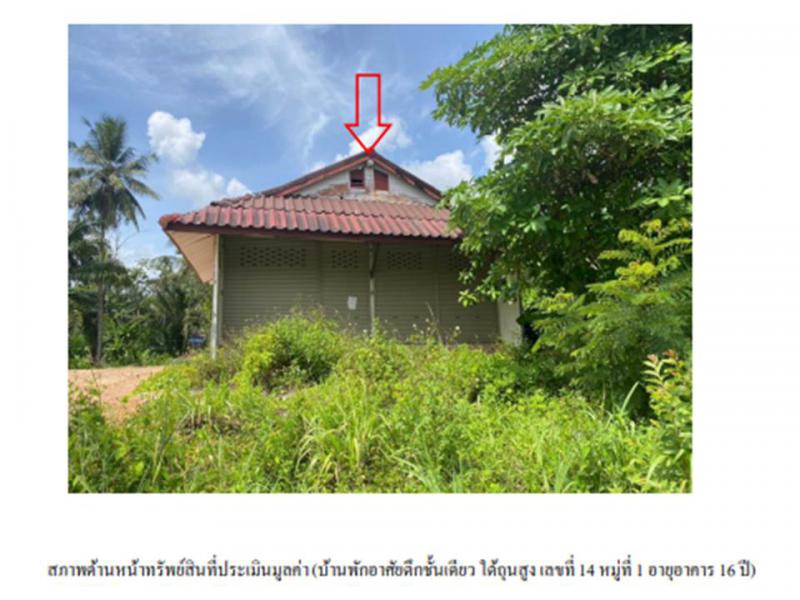 ที่ดินพร้อมสิ่งปลูกสร้างหลุดจำนอง ธ.ธนาคารออมสิน กระบี่ คลองท่อม ห้วยน้ำขาว