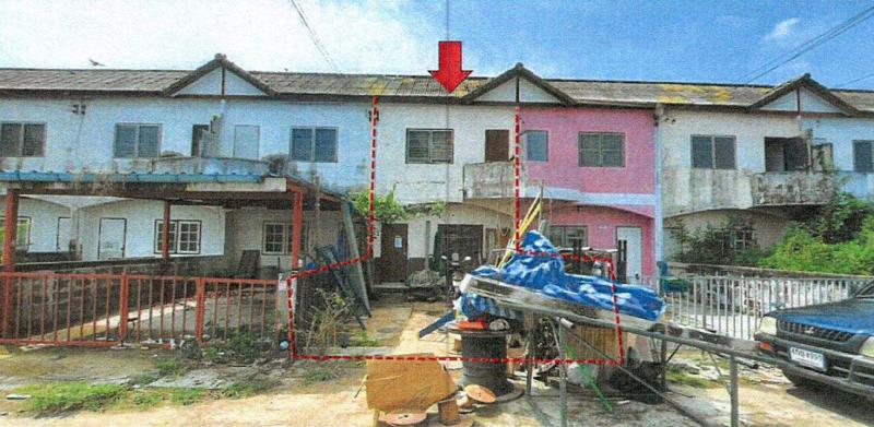 ทาวน์เฮ้าส์หลุดจำนอง ธ.ธนาคารอาคารสงเคราะห์ ปทุมธานี ธัญบุรี บึงสนั่น(คลองฝั่งใต้