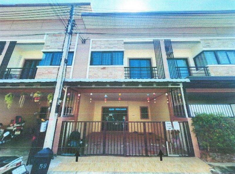 ทาวน์เฮ้าส์หลุดจำนอง ธ.ธนาคารอาคารสงเคราะห์ สมุทรสาคร กระทุ่มแบน ตลาดกระทุ่มแบน