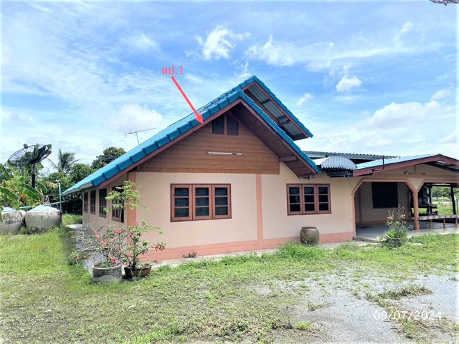 บ้านเดี่ยวหลุดจำนอง ธ.ธนาคารกสิกรไทย กาญจนบุรี ห้วยกระเจา สระลงเรือ