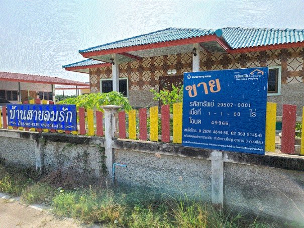 อาคารพาณิชย์หลุดจำนอง ธ.ธนาคารกรุงเทพ ปทุมธานี หนองเสือ นพรัตน์