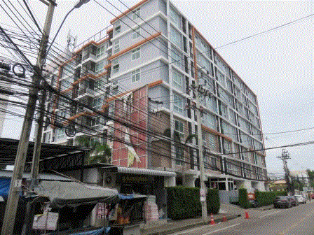 ห้องชุดพักอาศัยหลุดจำนอง ธ.ธนาคารกรุงเทพ นนทบุรี เมืองนนทบุรี ตลาดขวัญ