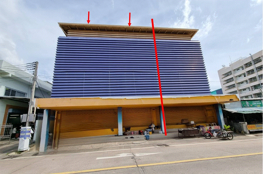 อาคารพาณิชย์หลุดจำนอง ธ.ธนาคารกรุงเทพ ชลบุรี บางละมุง นาเกลือ