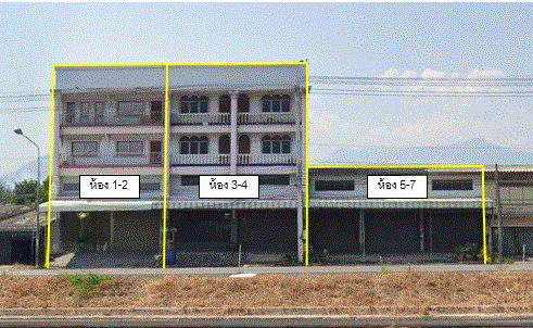 อาคารพาณิชย์หลุดจำนอง ธ.ธนาคารกรุงเทพ ประจวบคีรีขันธ์ ทับสะแก ห้วยยาง